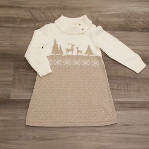 Janie and Jack Fair Isle Sweater Dress